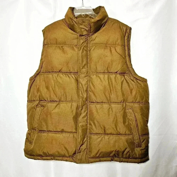 🛑 Teflon Brand Apparel Mens Heavyduty Insullated Full Zip Puffer Work Vest 2X - Picture 2 of 13